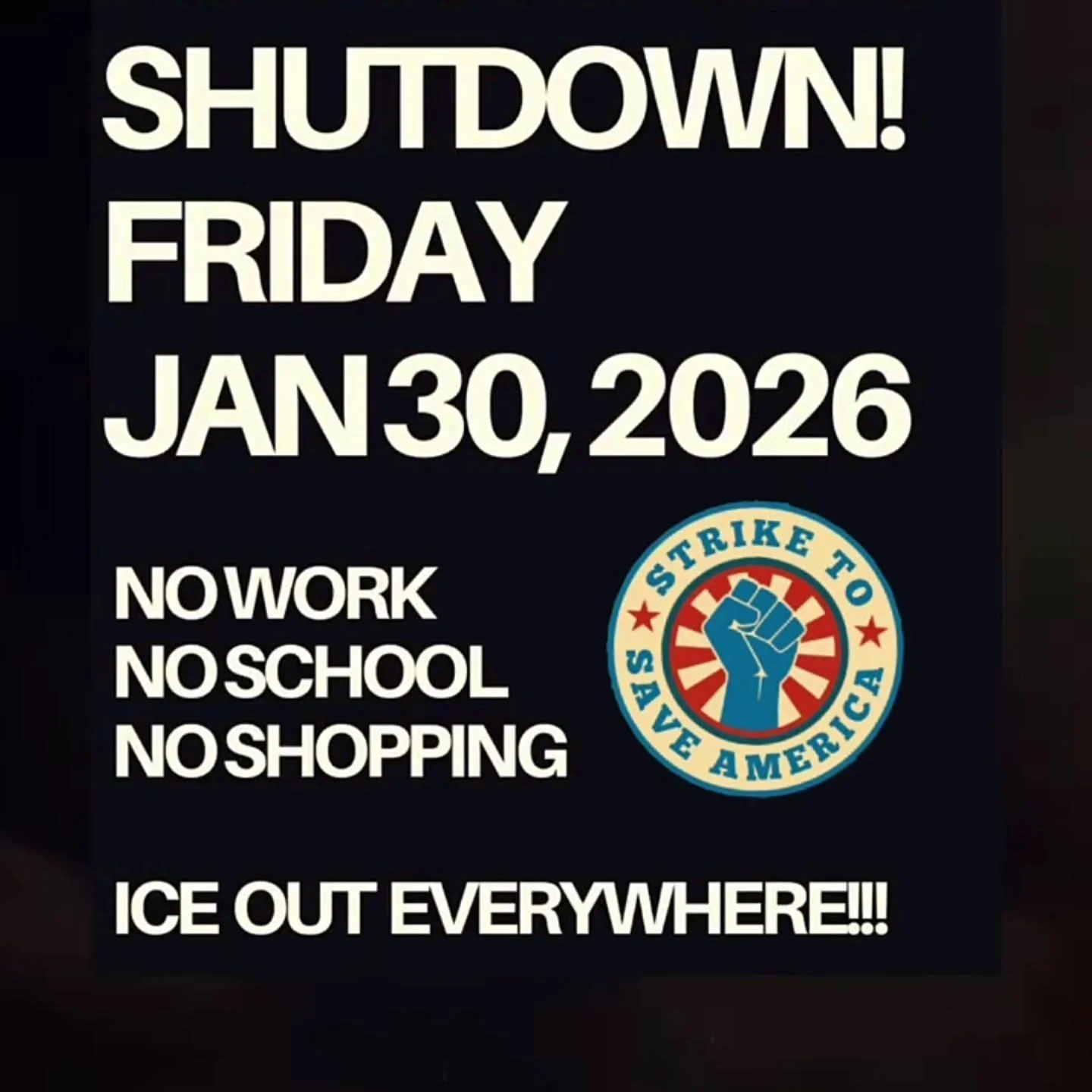 We will be closed this Friday in solidarity.
Appointments will be rescheduled, we will see you in the streets.