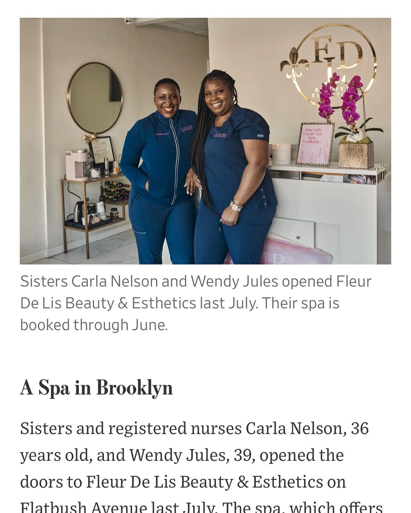 Thank you @wsj for this feature. We&rsquo;re so excited to stand amongst many other businesses in New York City that are working hard to ensure our doors stay open through these hard time due to the Pandemic. Despite many of the big banks turning us 
