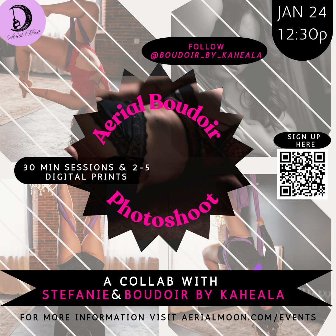 Aerial Boudoir Photoshoot