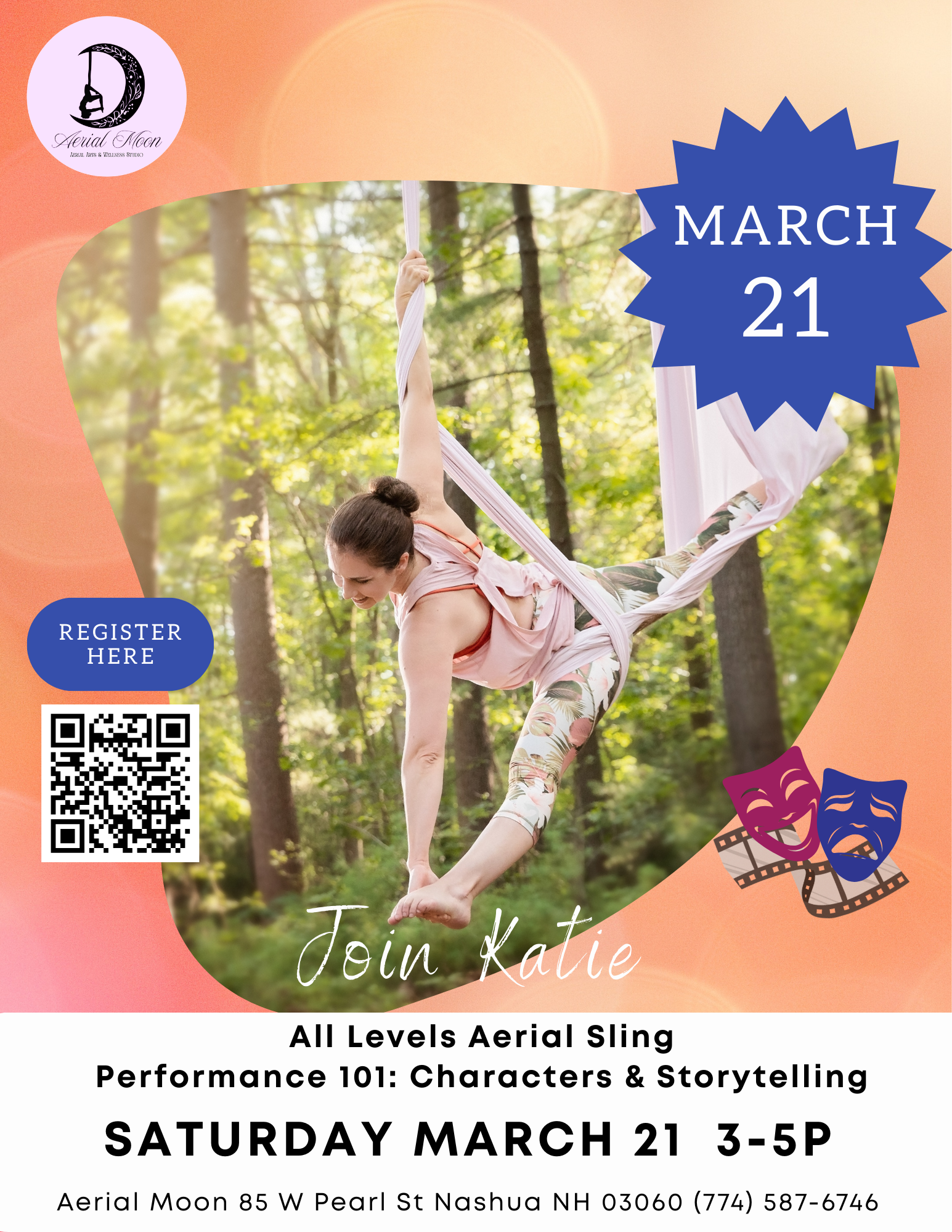 All Levels Aerial Sling- Performance 101: Character &amp; Storytelling