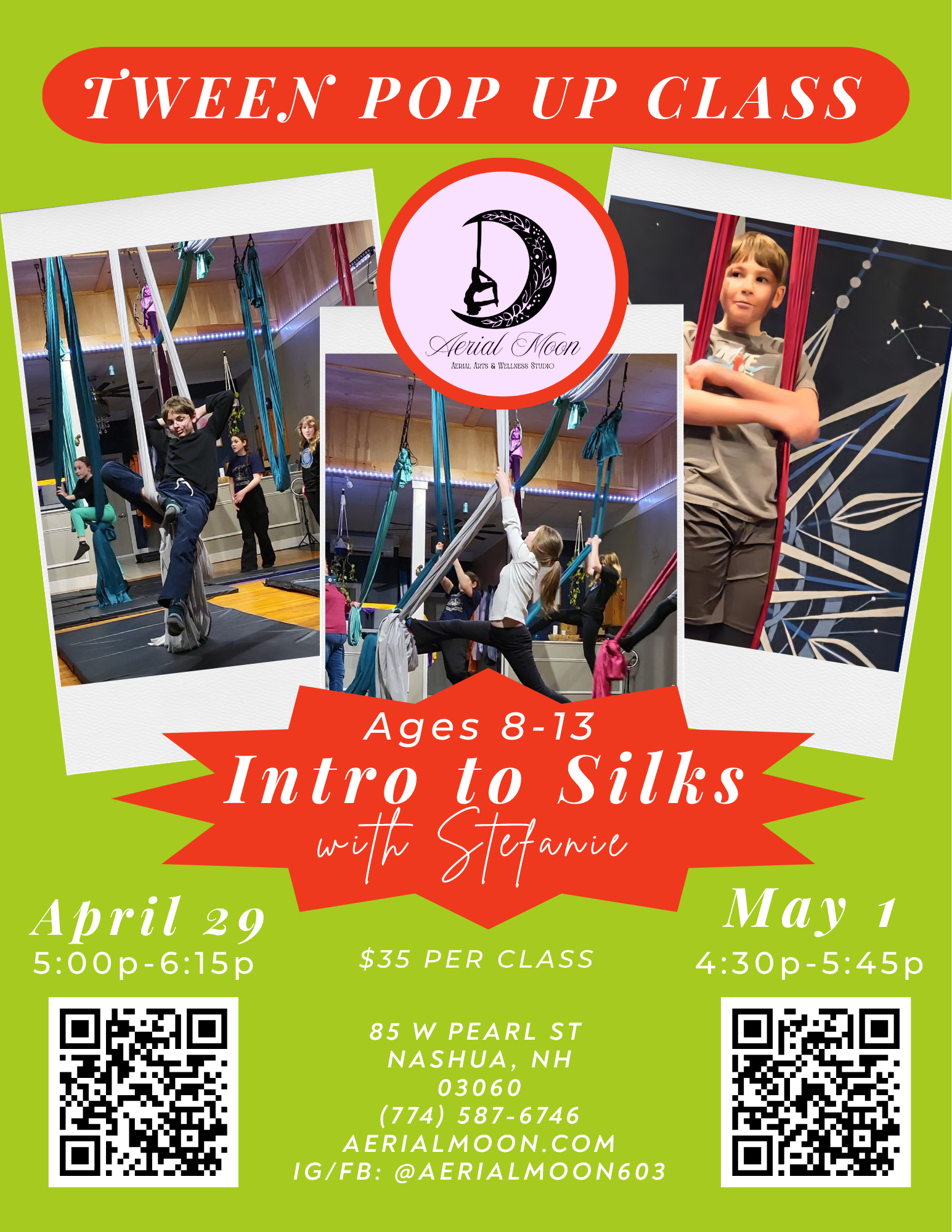 Tween Intro to Silks