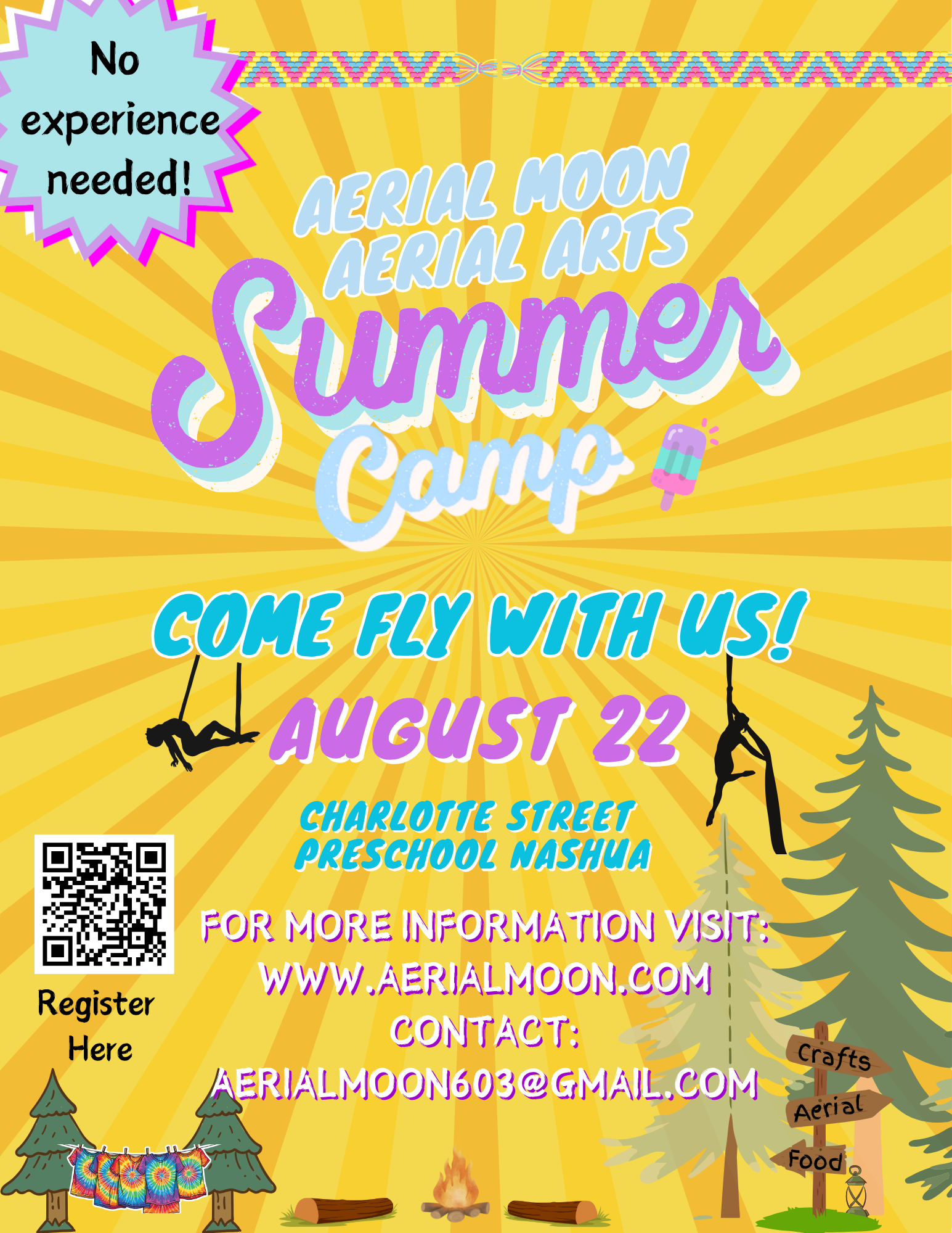 Aerial Adult Day Camp 