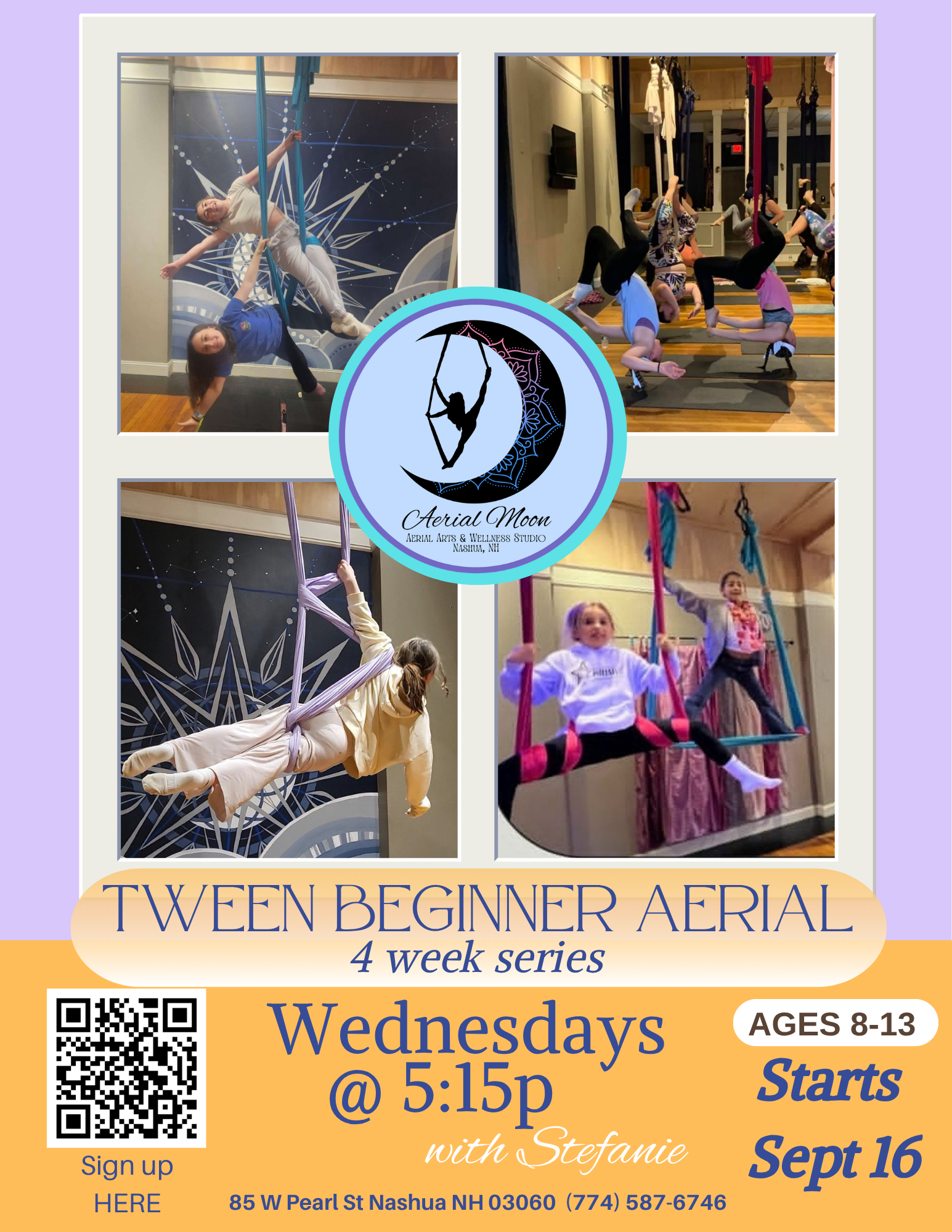 Tween Intro to Aerial Arts