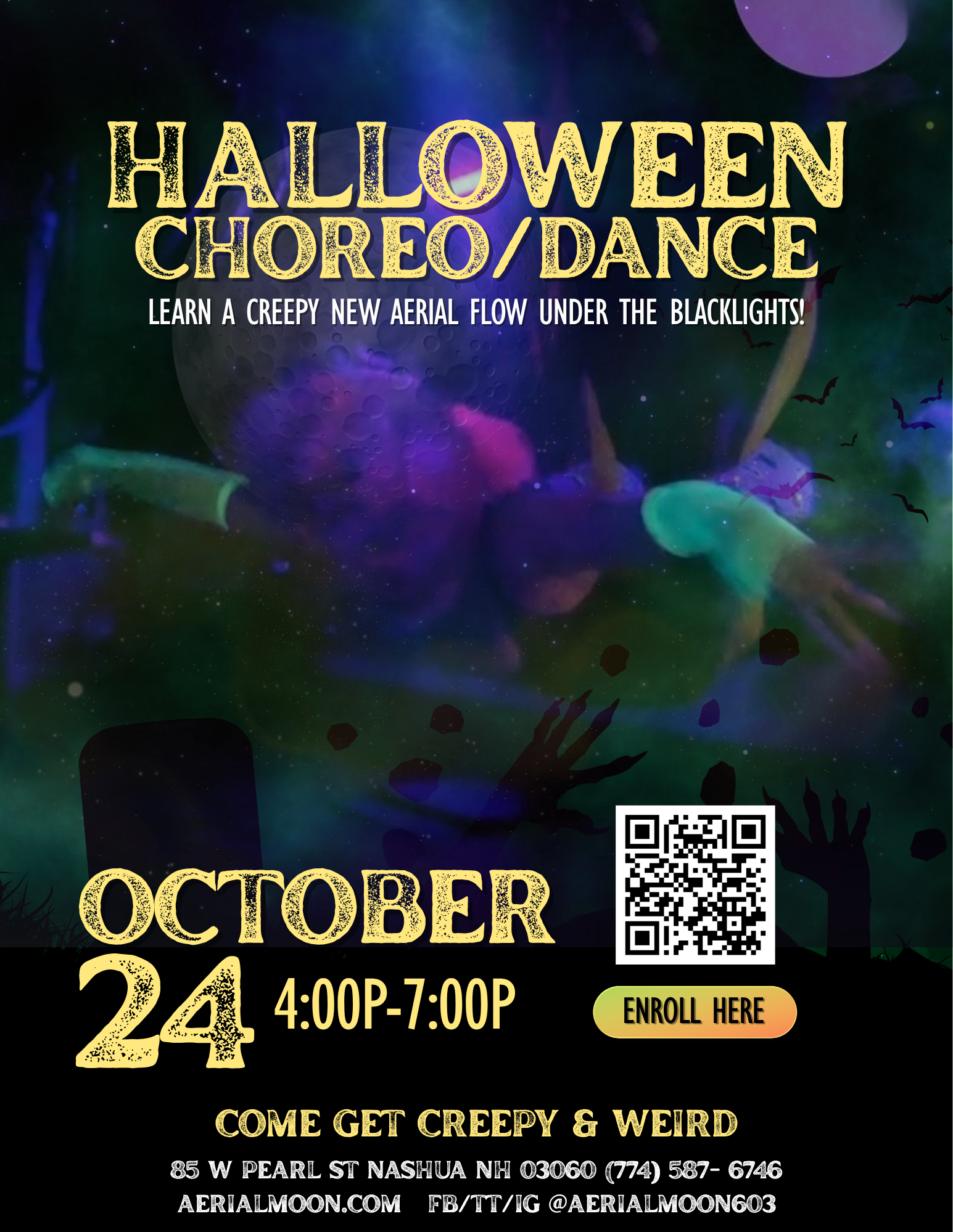 Halloween Aerial Dance 
