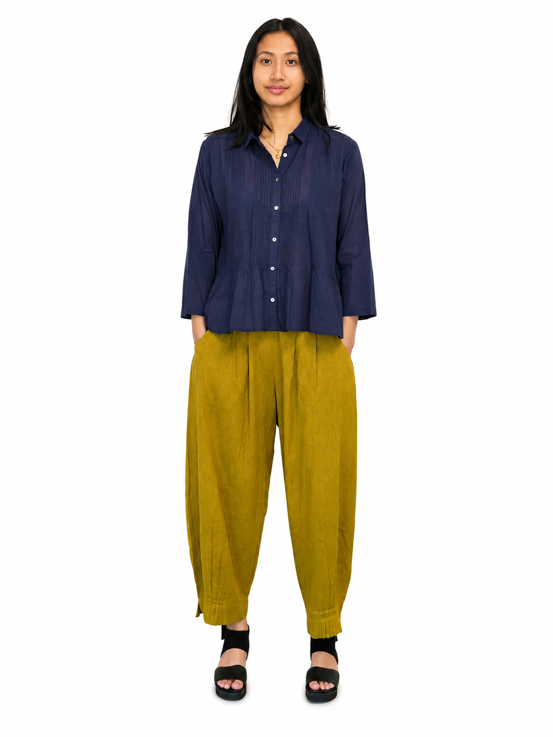AR26-11 BOTTOM GATHER PANTS MUSTARD 2.png