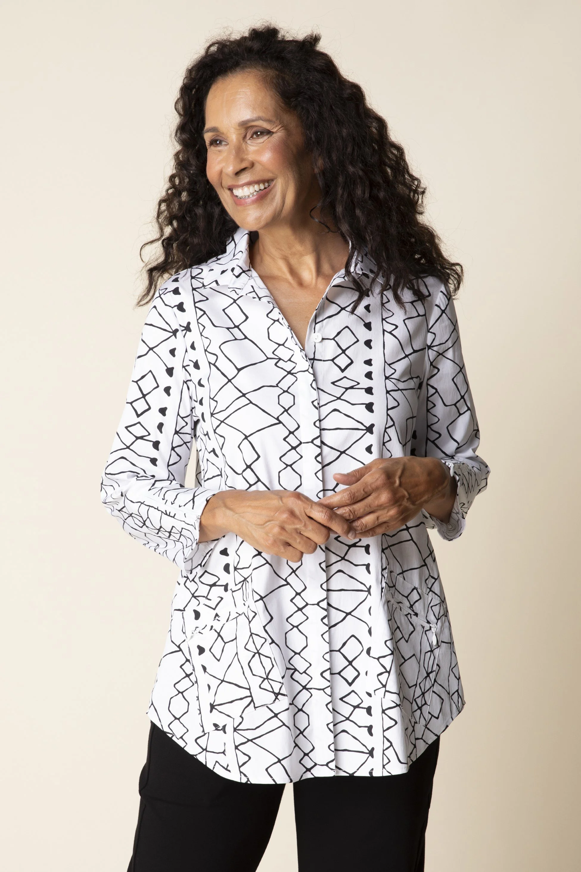 The Zip It Market Shirt