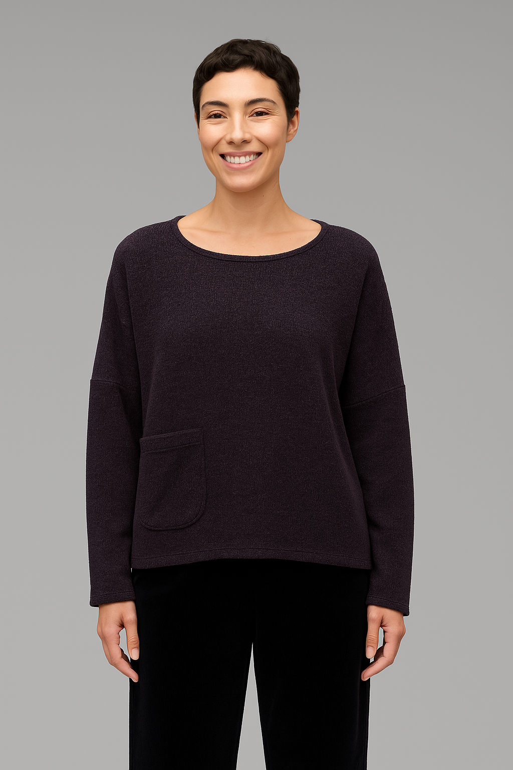 Portrait of Woman in Purple Sweater.png