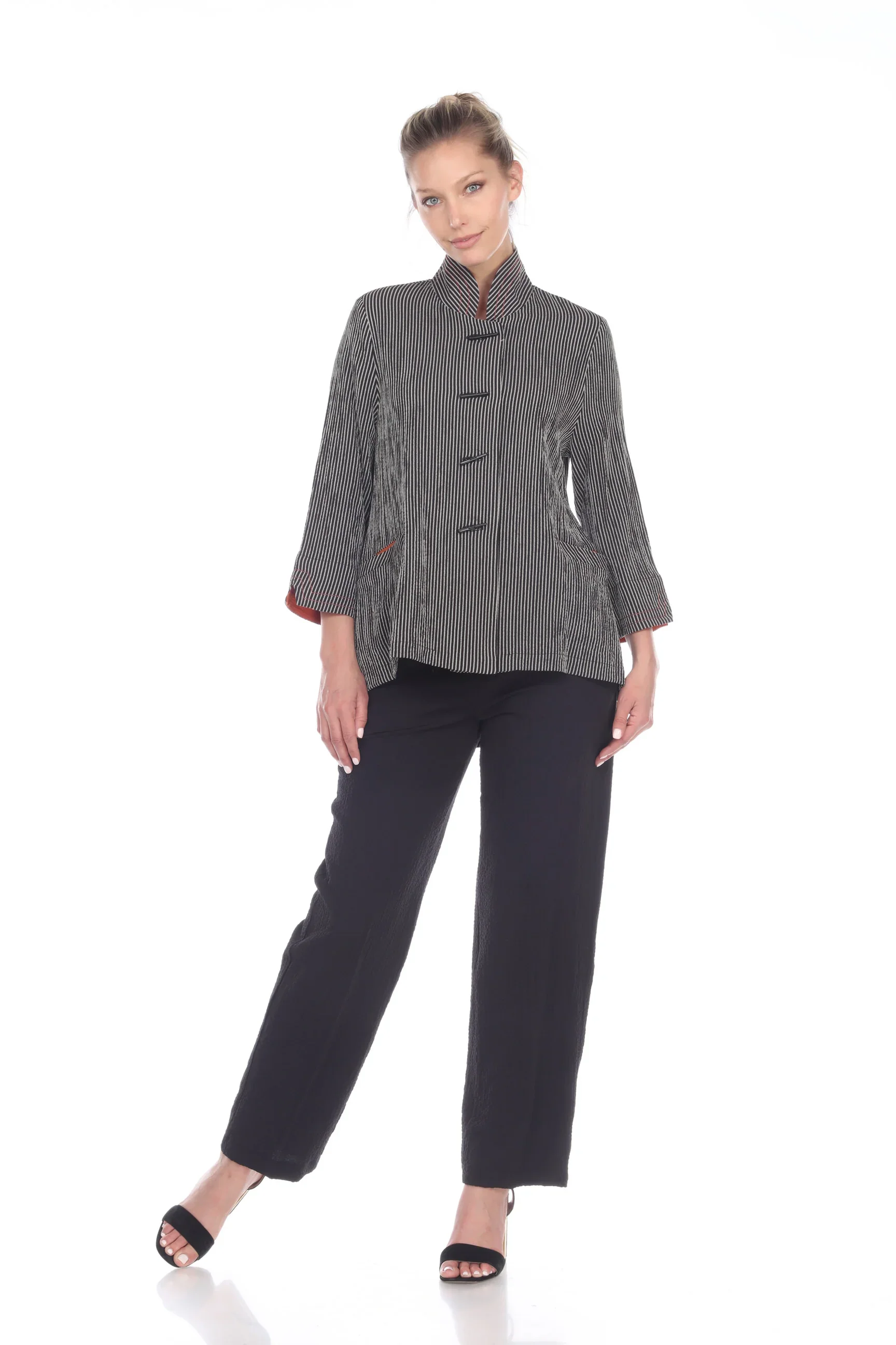 Moonlight Jacket with Rust Trim