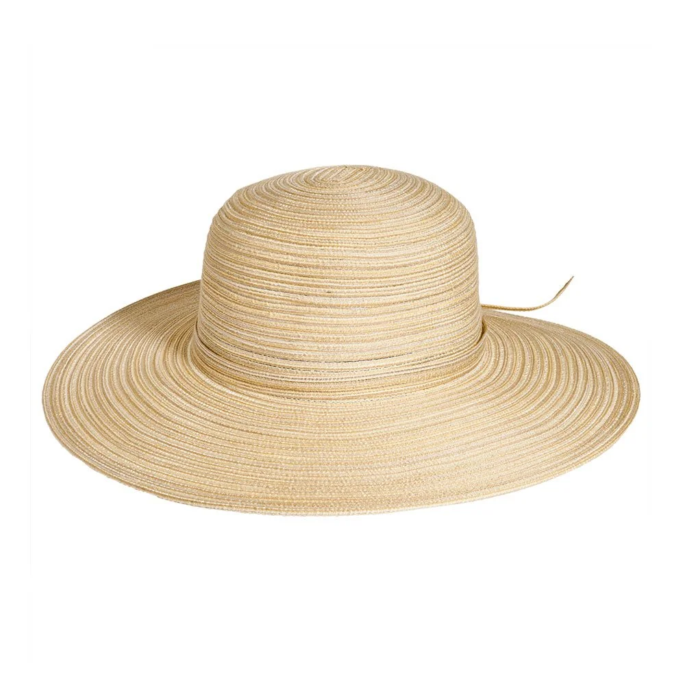 Wide Brim Straw Sun Hat - Natural