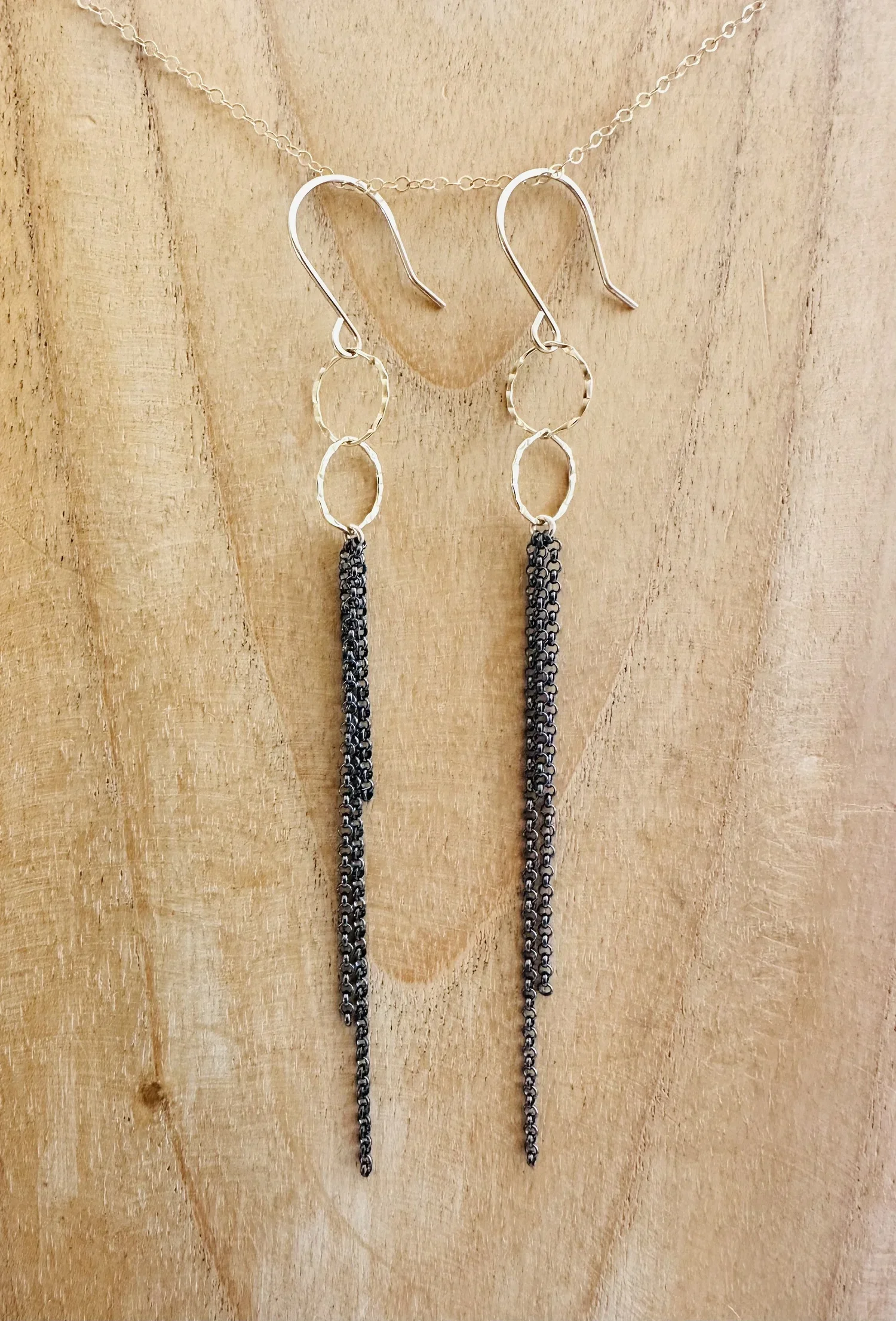 Mixed messages earrings