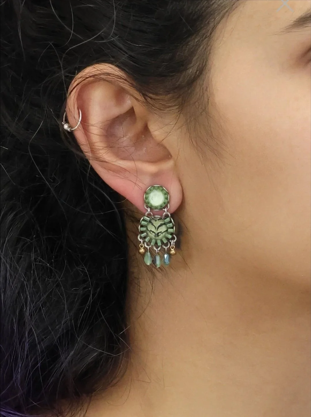 Ayala Bar Eucalyptus Earrings - Florin