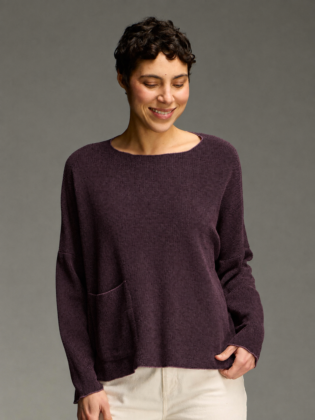 Onesize Pocket Pullover - Cinnabark