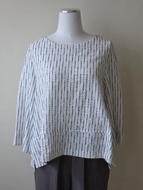 Moonlight Tunic - Ikat White