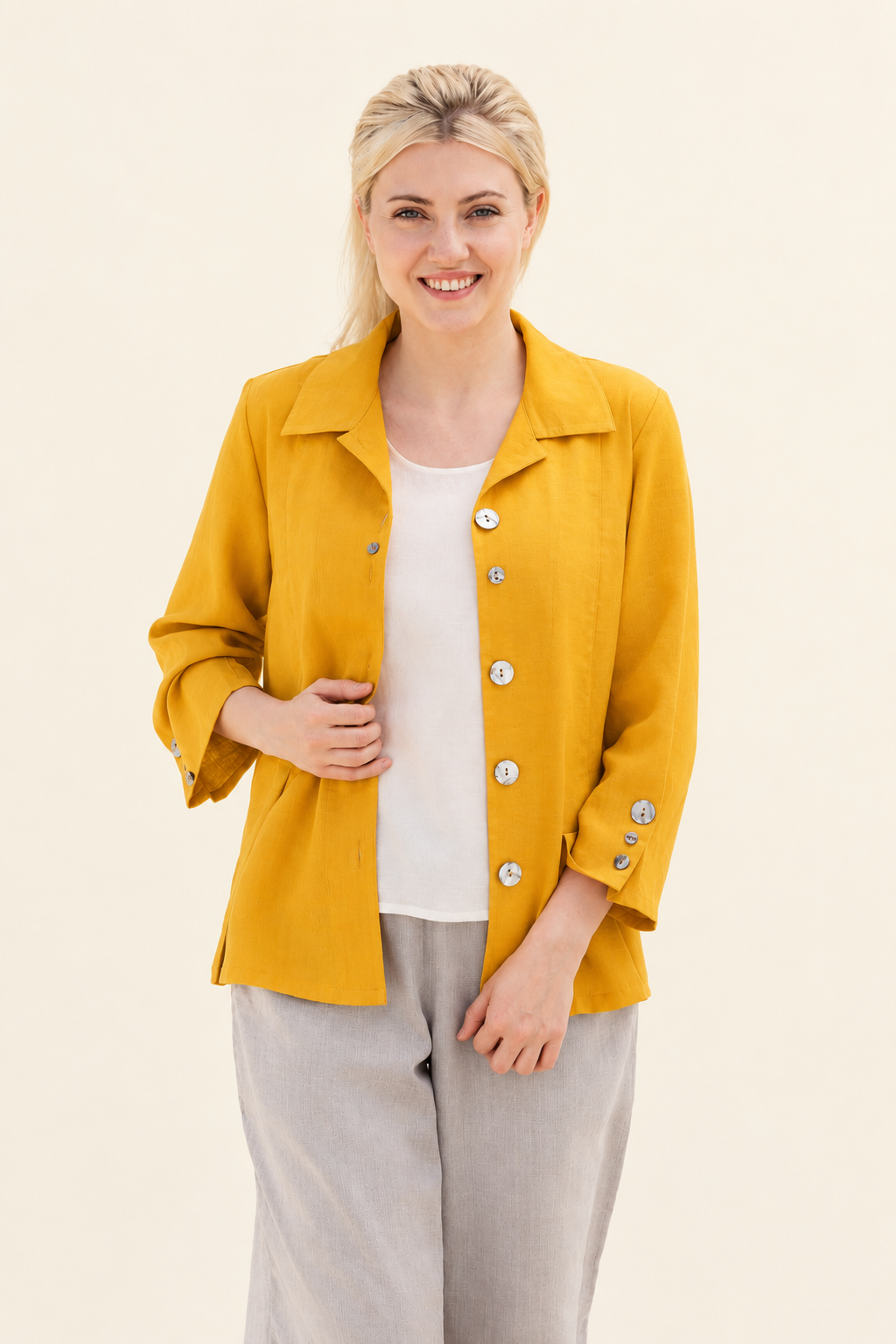 Nadine Blouse - Marigold