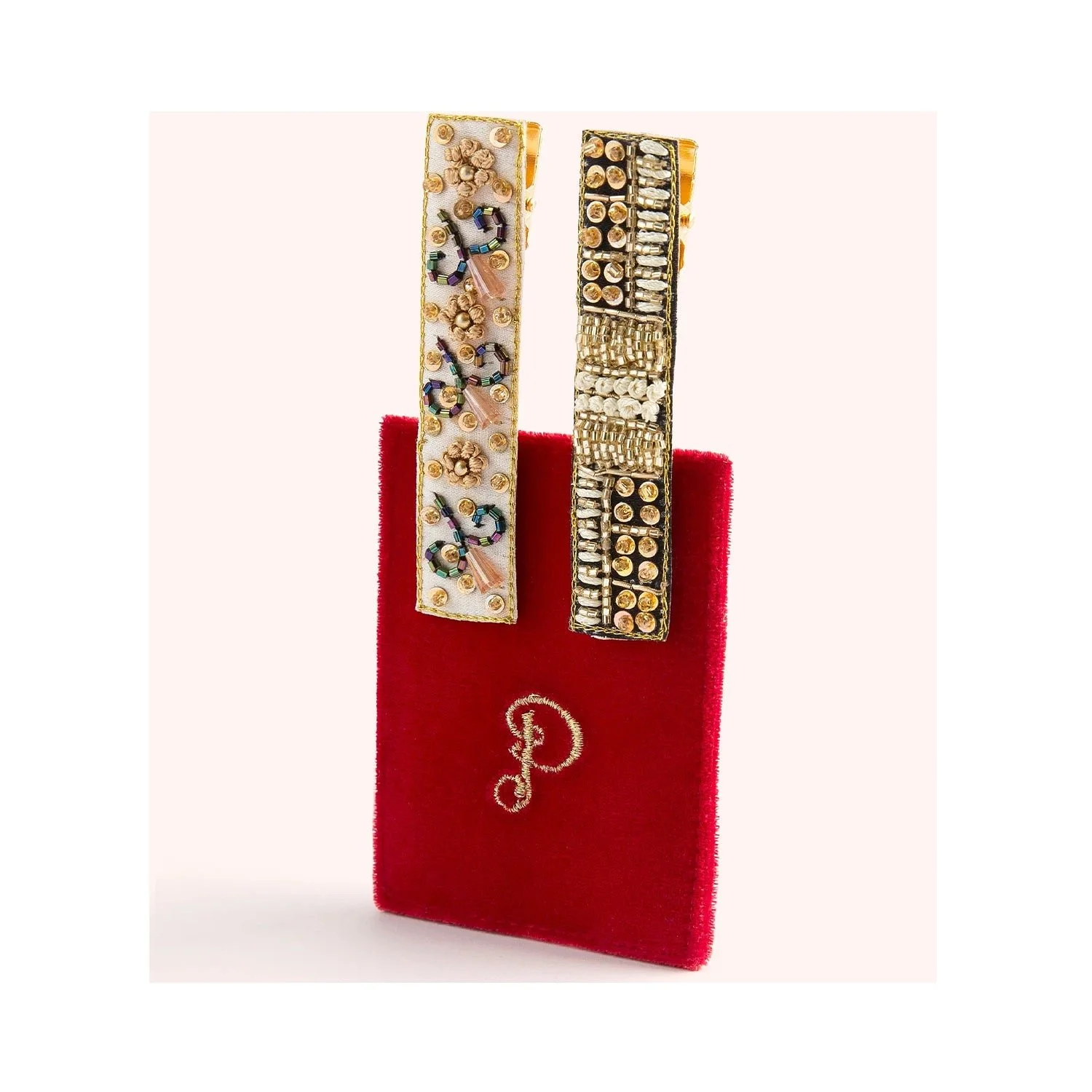 Hairclips Midnight Champagne Glamour set of 2