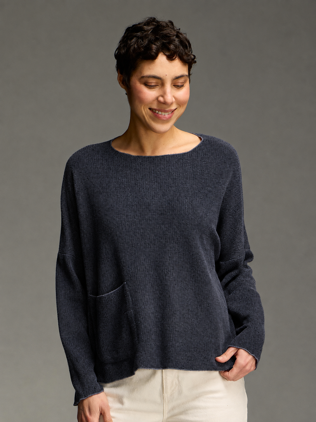 Onesize Pocket Pullover - Iron