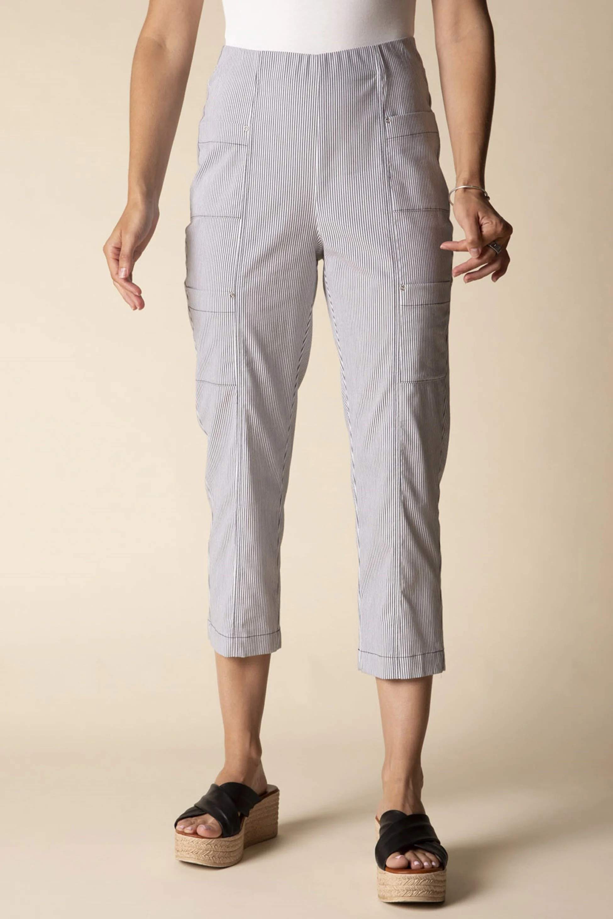 Cool Tech Stripe Seaside Capri