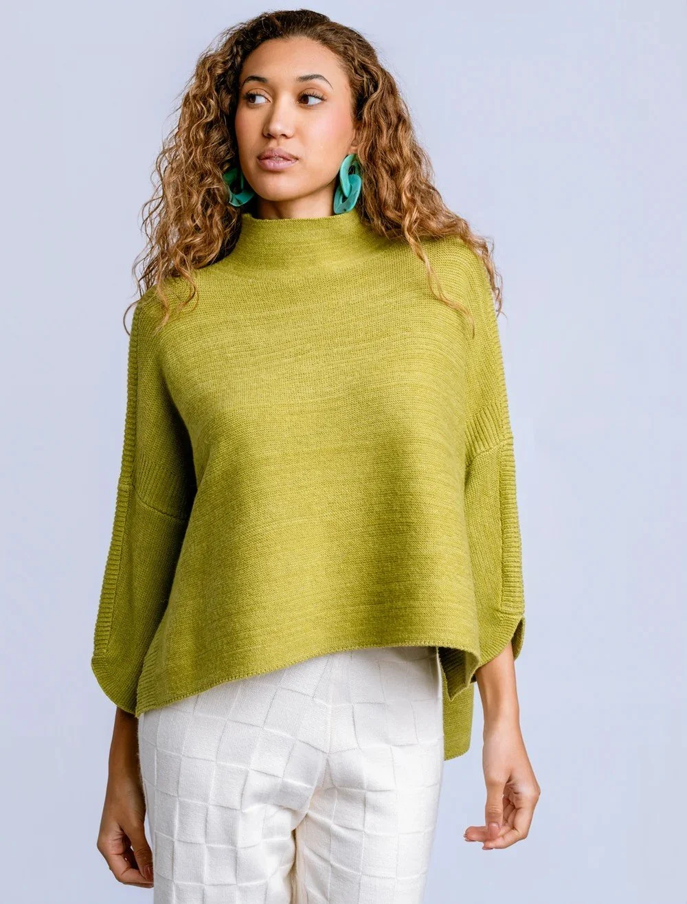 Boho Sweater - Green Tea