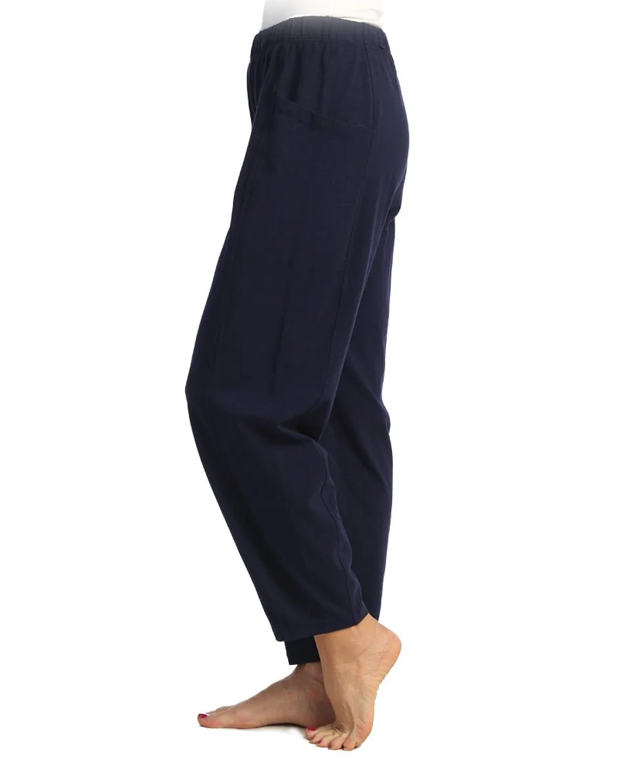 Jet Denim - Mineral Washed Cotton Spandex Lantern pants