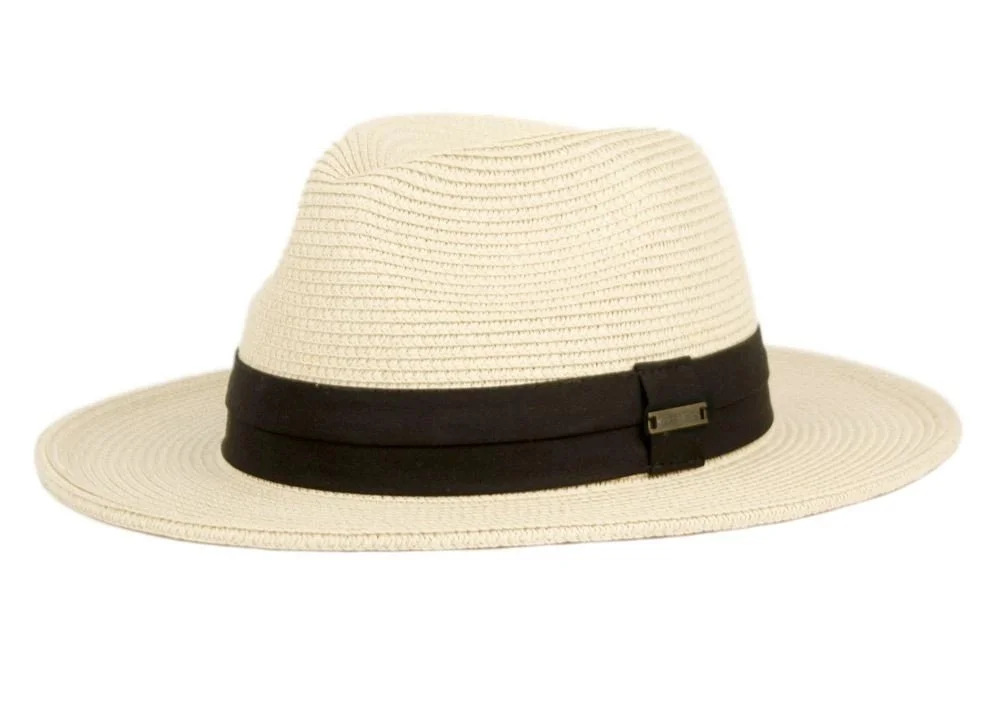 Paper Straw Panama Hats - Natural