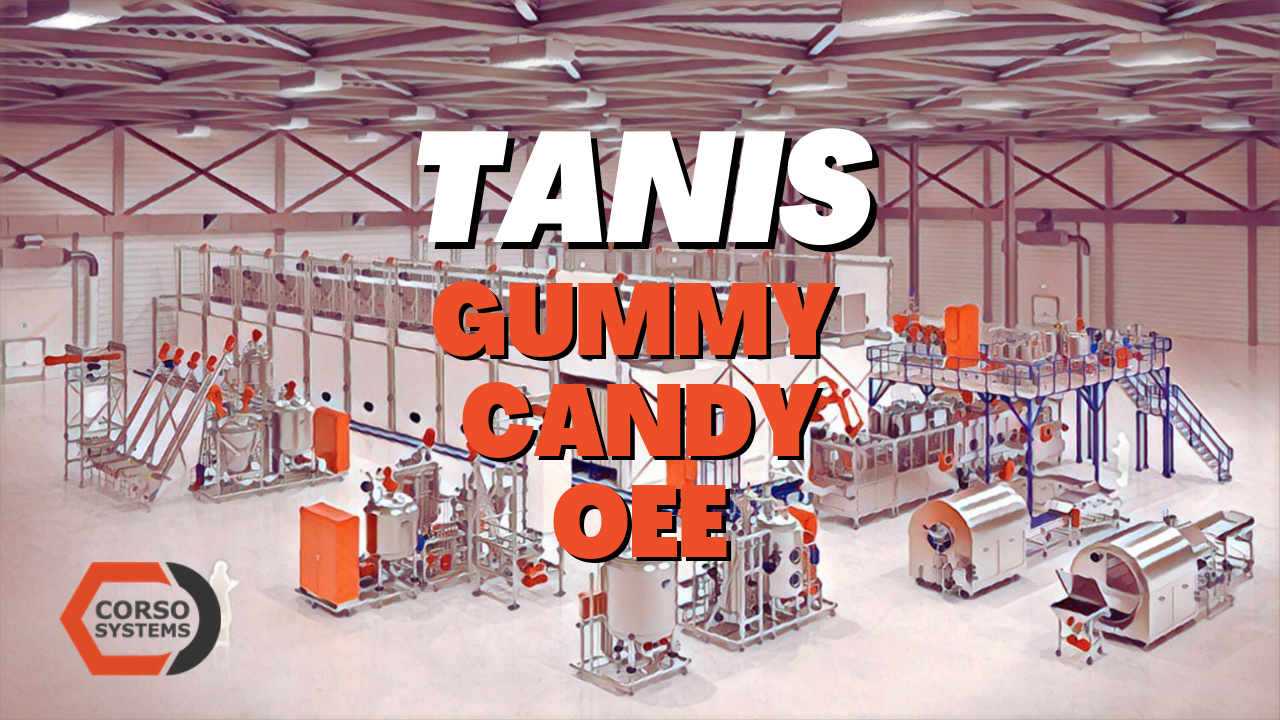 Tanis Gummy Candy Machine OEE