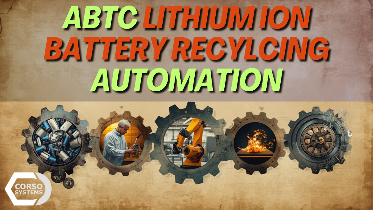 ABTC Lithium Ion Battery Recycling Automation