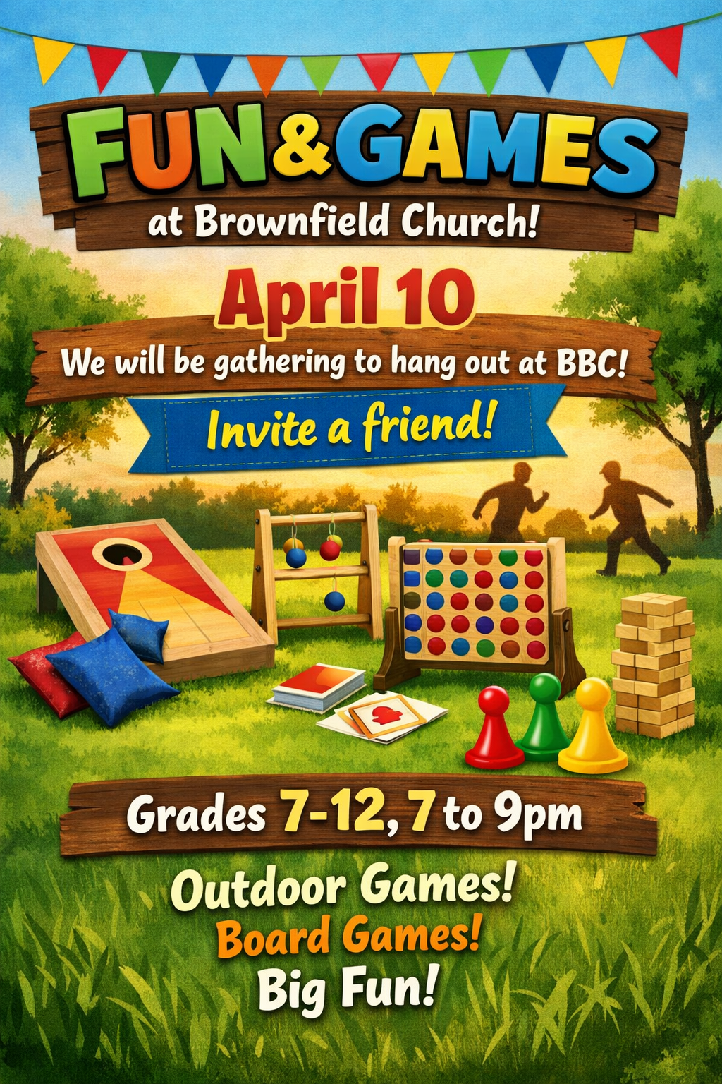 April 10 -Games at BBC