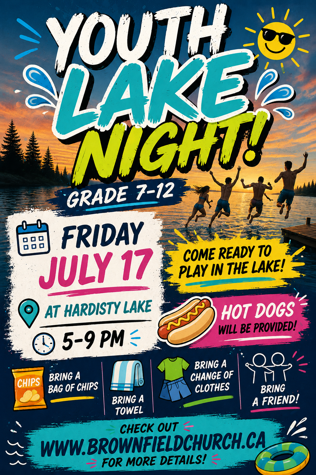 July 17 -Hardisty Lake Night!