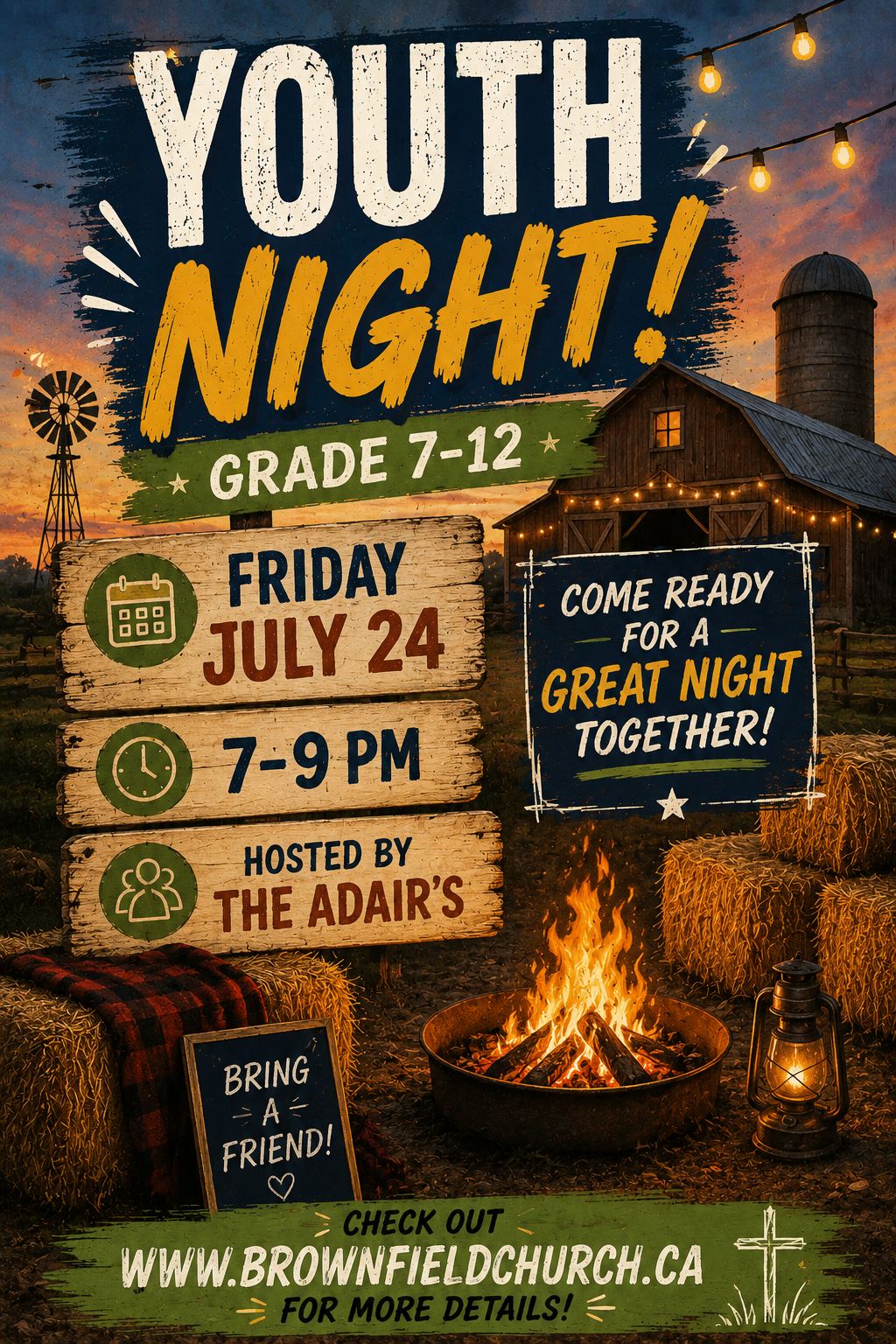 July 24 - Fun and Games with the Adair’s