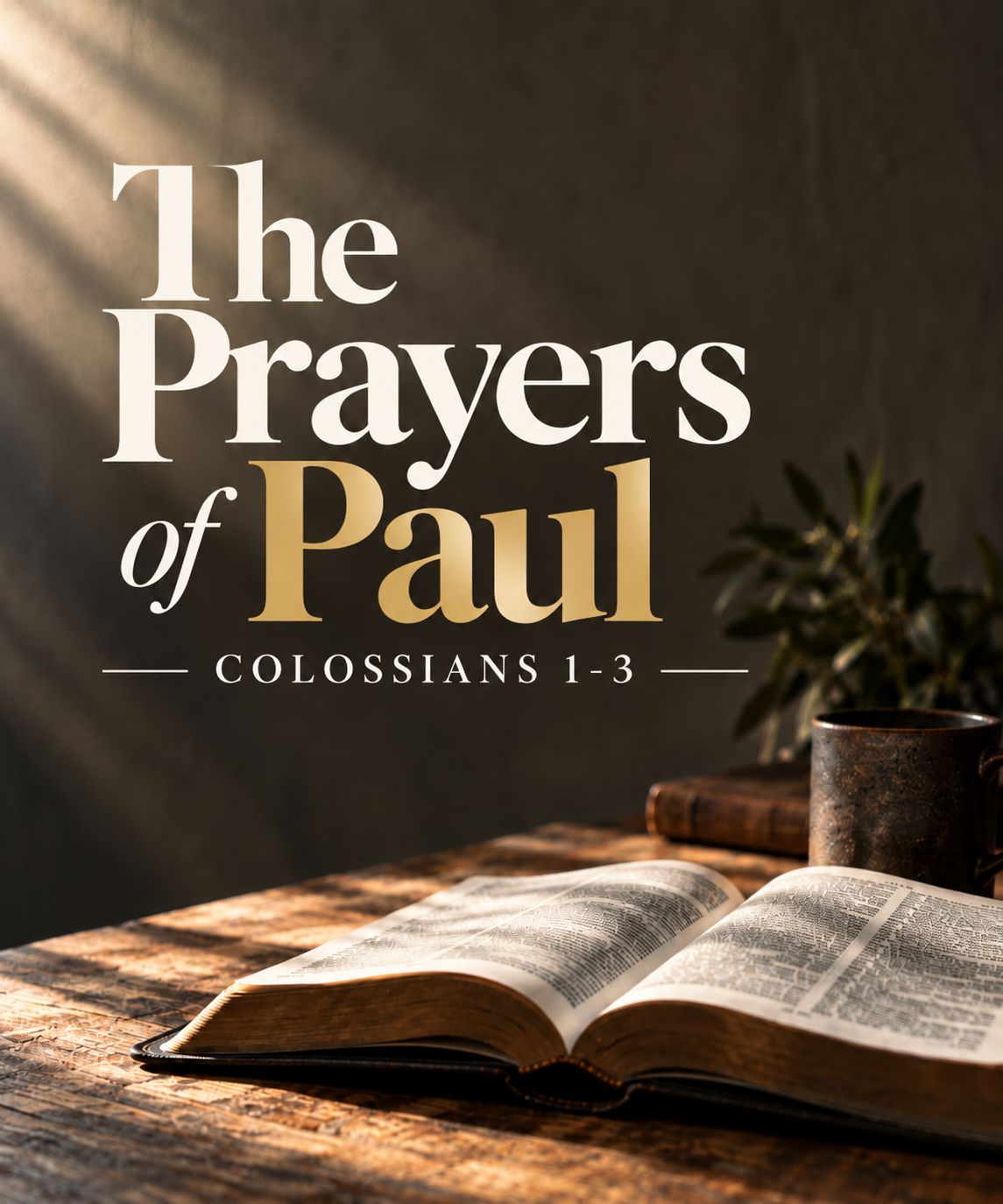 The Prayers of Paul: Colossians
