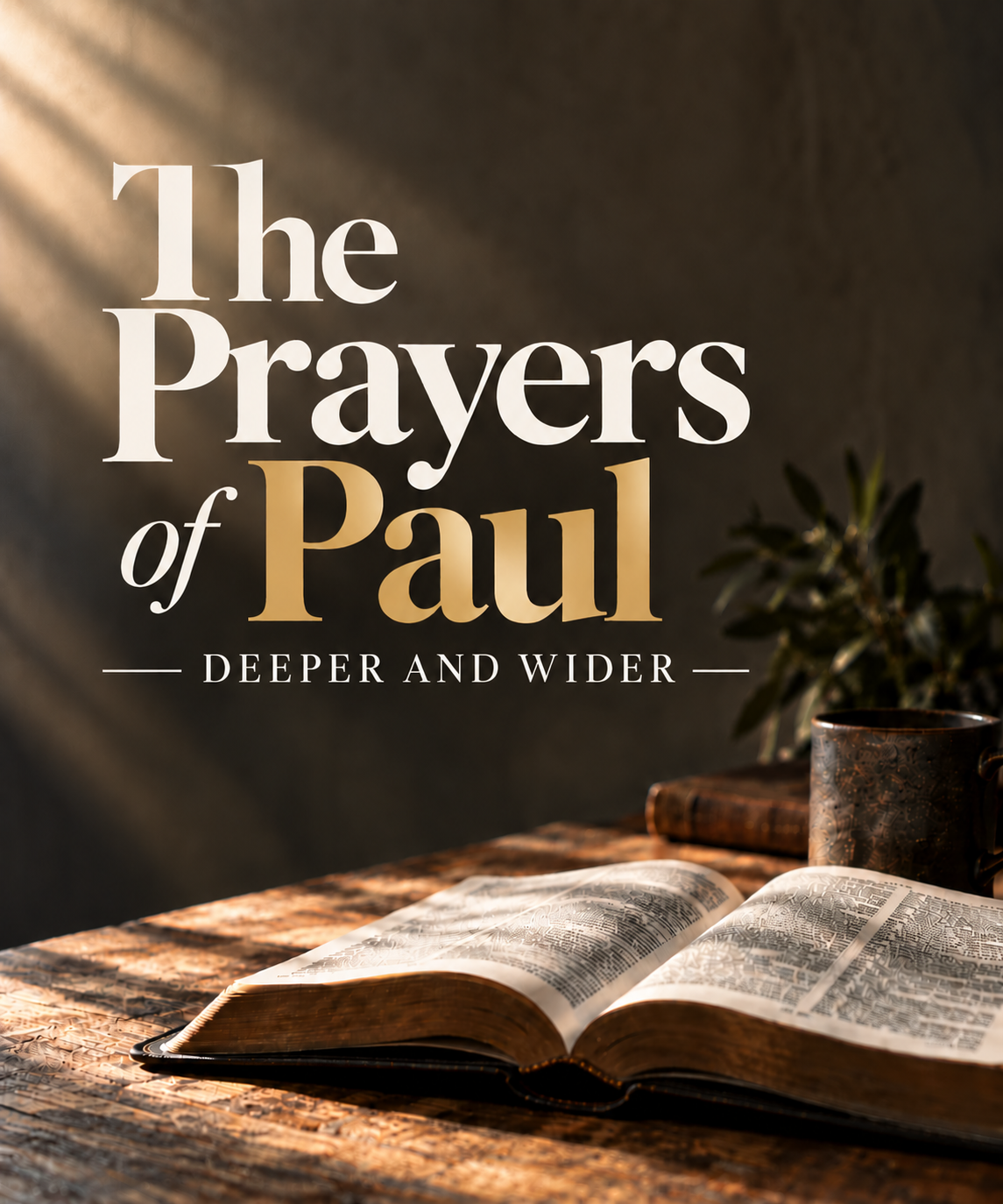 The Prayers of Paul: Deeper &amp; Wider