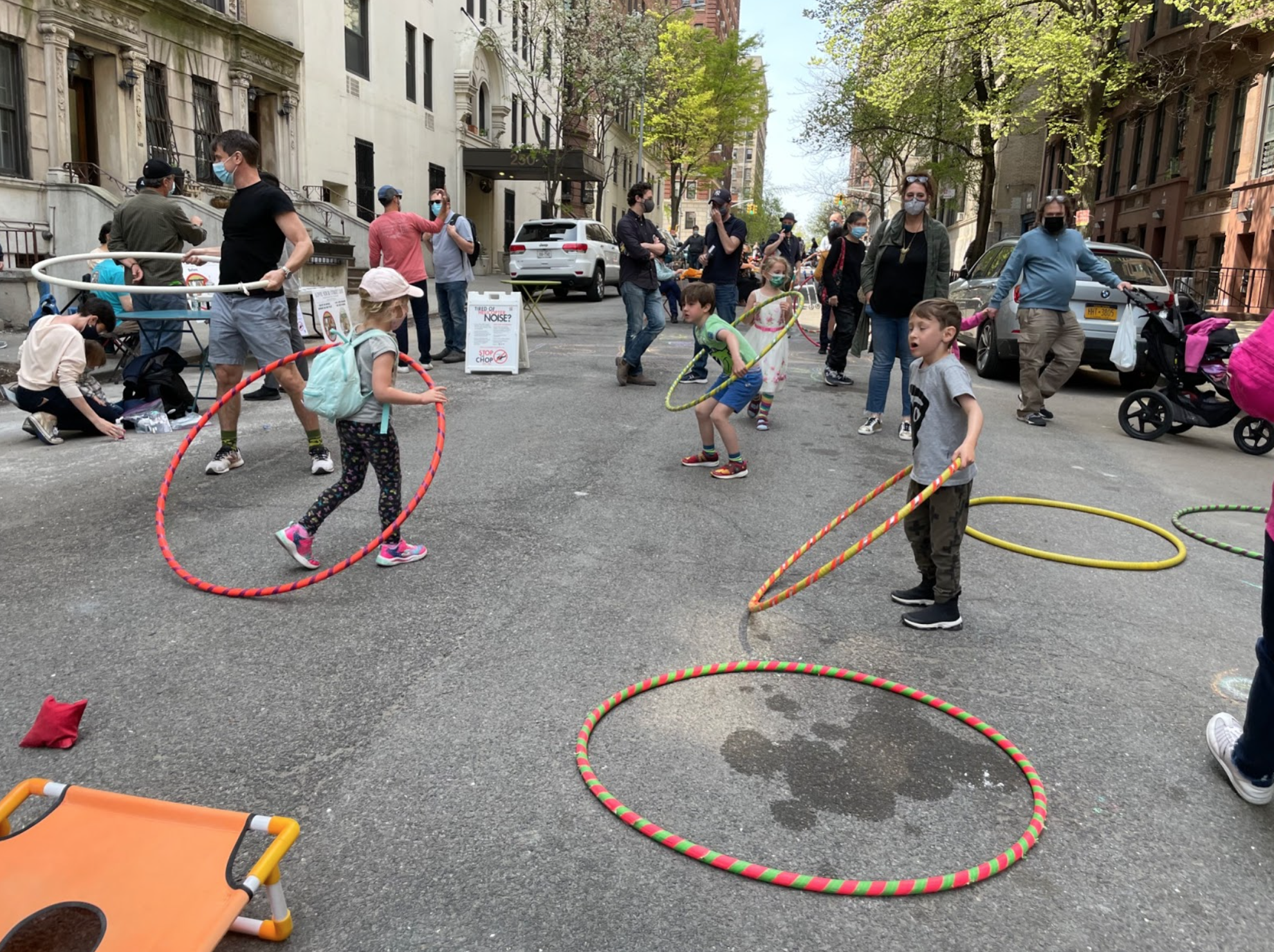 100’s of people came out to enjoy #StreetArts103. The info we learned from this event fueled our Summer of Play report, giving city agencies feedback on simplifying community events. April 2021. 