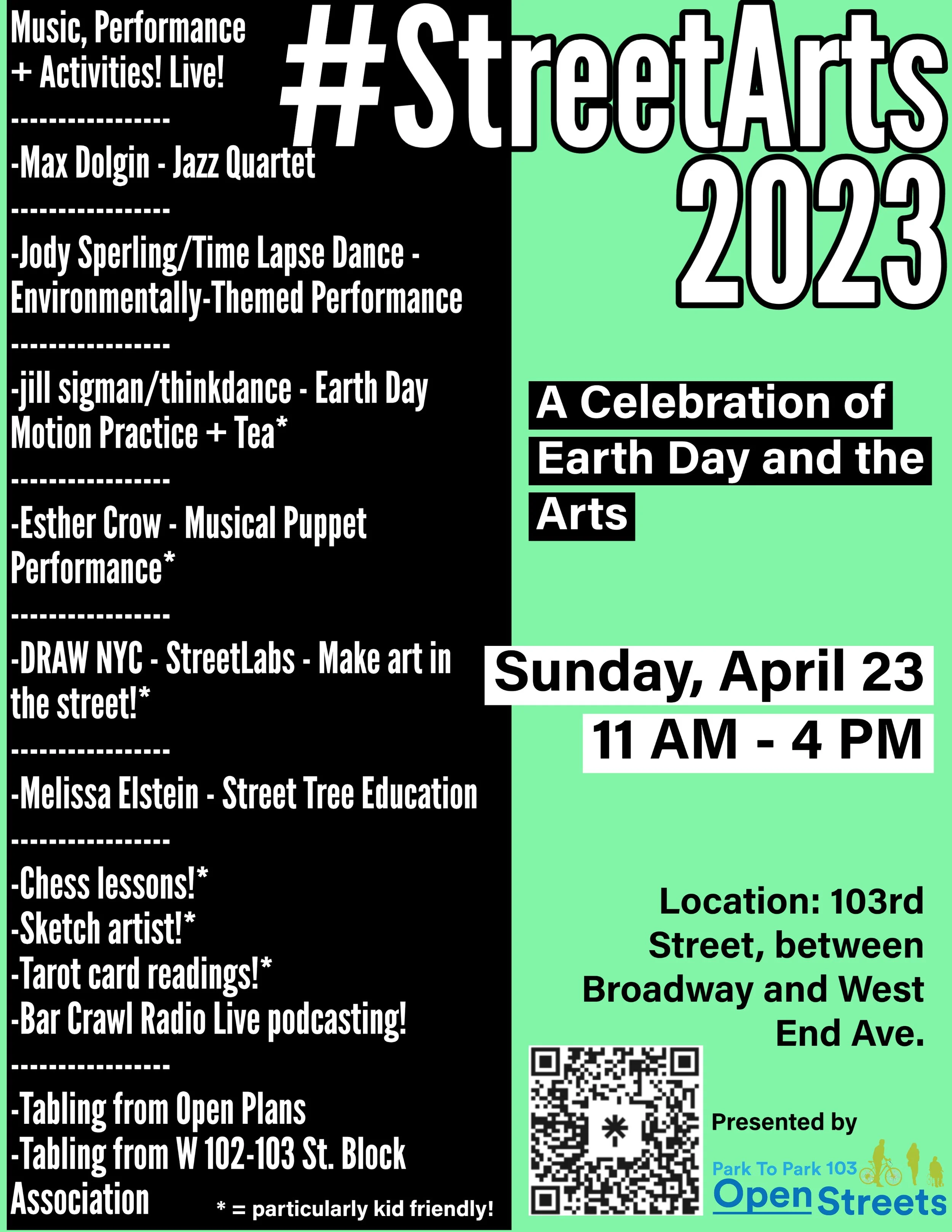 #StreetArts2023: A Celebration of Earth Day and the Arts