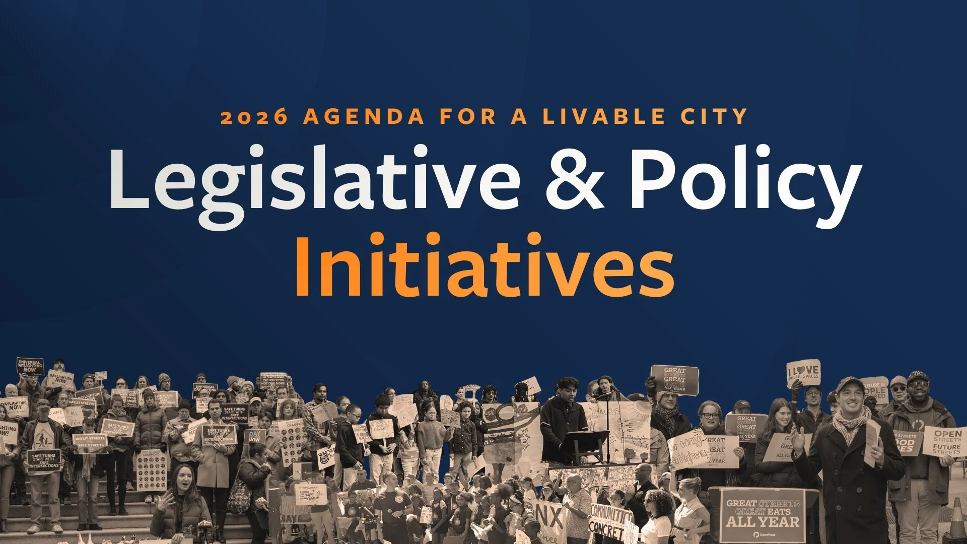 Open Plans' 2026 Agenda for a Livable City is out!