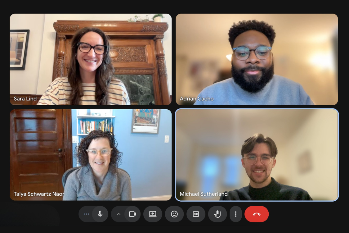 The snow cannot stop us!! ❄️ Virtual lobby day!