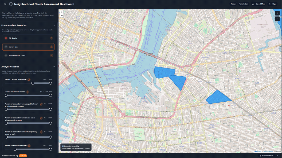 Introducing the Neighborhood Needs Assessment Dashboard