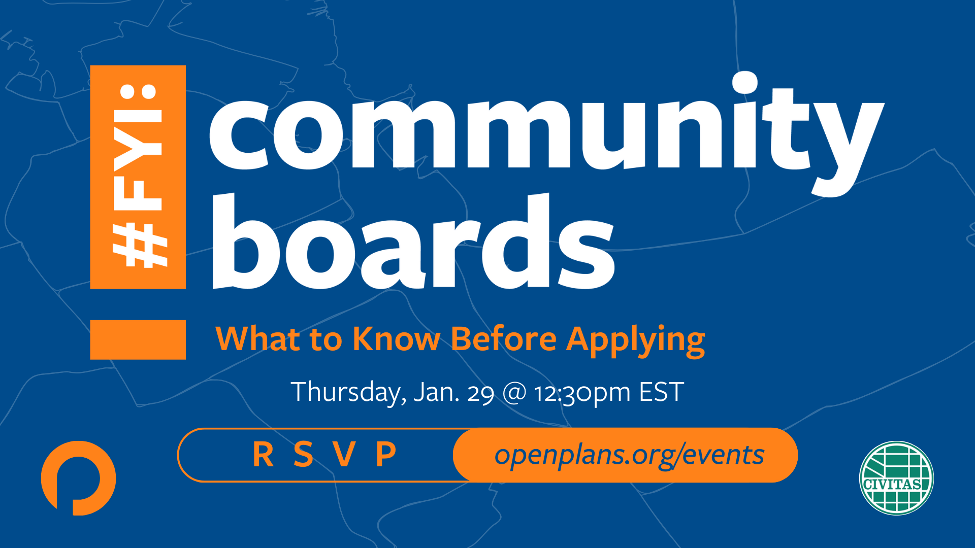 FYI: Community Boards | What to Know Before Applying (3 of 3) with CIVITAS