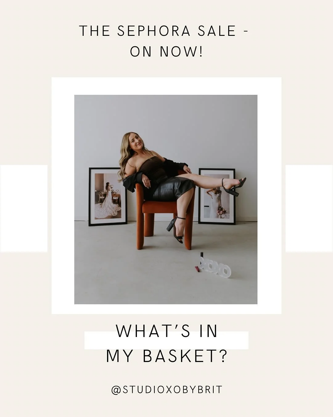 The Sephora Sale - What&rsquo;s in my basket you ask?! ✨

1.&nbsp;&nbsp;&nbsp;&nbsp;The Charlotte Tilbury Beautiful Skin Medium Coverage Liquid Foundation with Hyaluronic Acid. It is not too heavy and not too light - simply perfect for that all day c