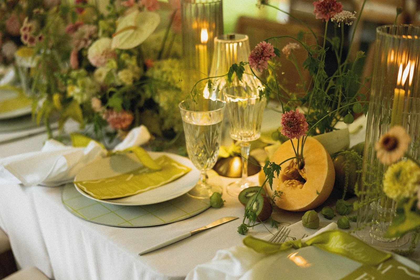 Intimate Luxury Wedding Floral Centerpiece and Creative Fruit Styling.jpg
