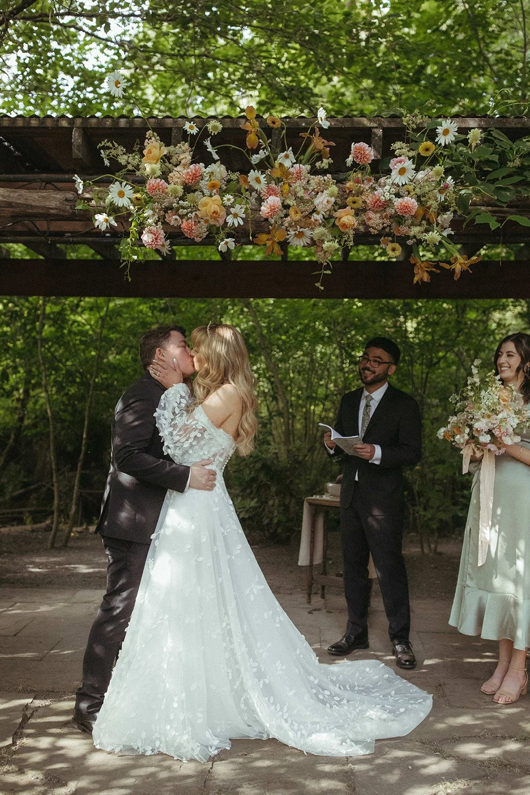 Sweetpeas and Sunsets, a Romantic Wedding in the Woods of Snohomish
