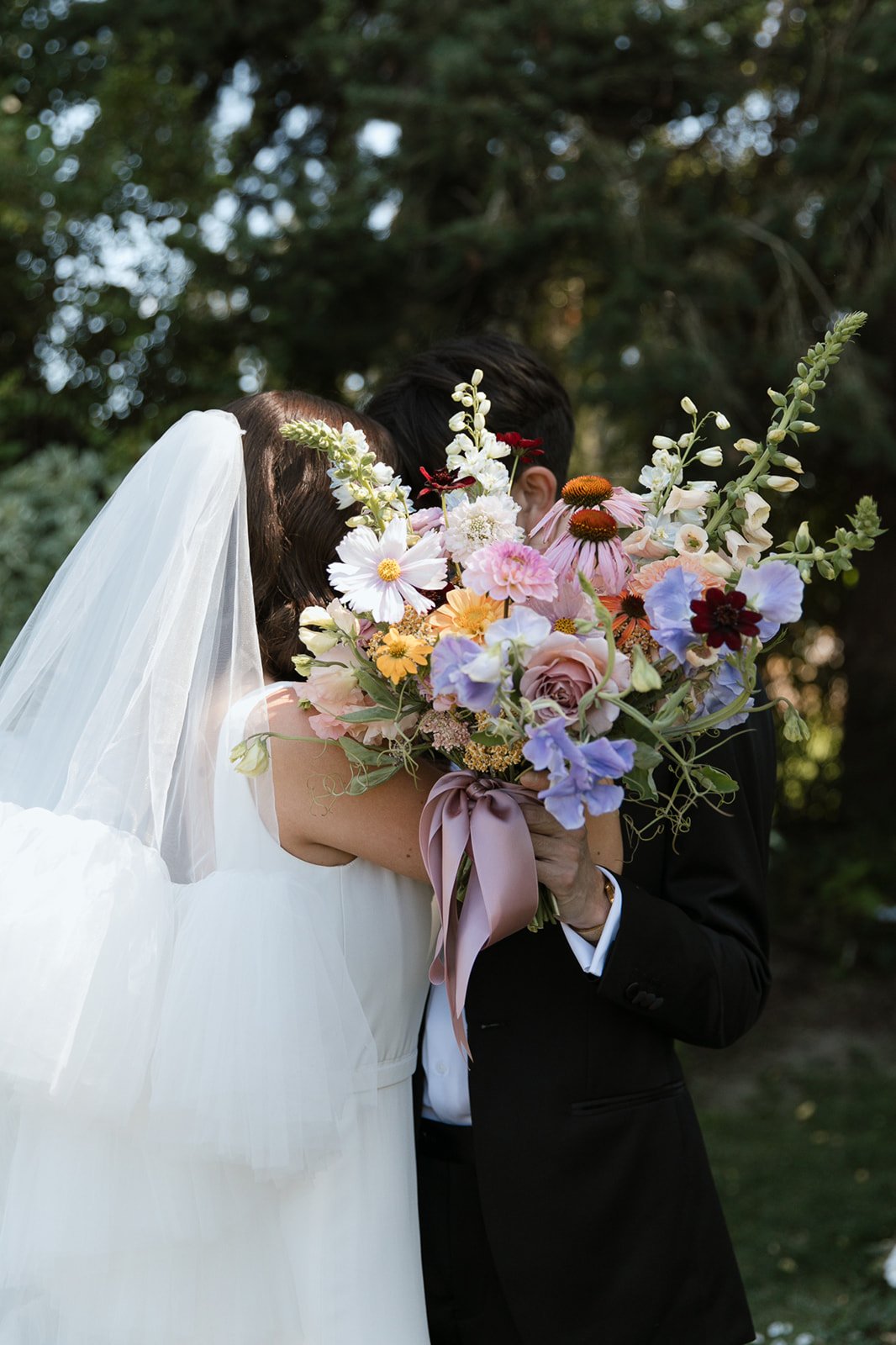 As seen in Vogue! Chic Garden Party Wedding at Christianson's Nursery Mt. Vernon, WA