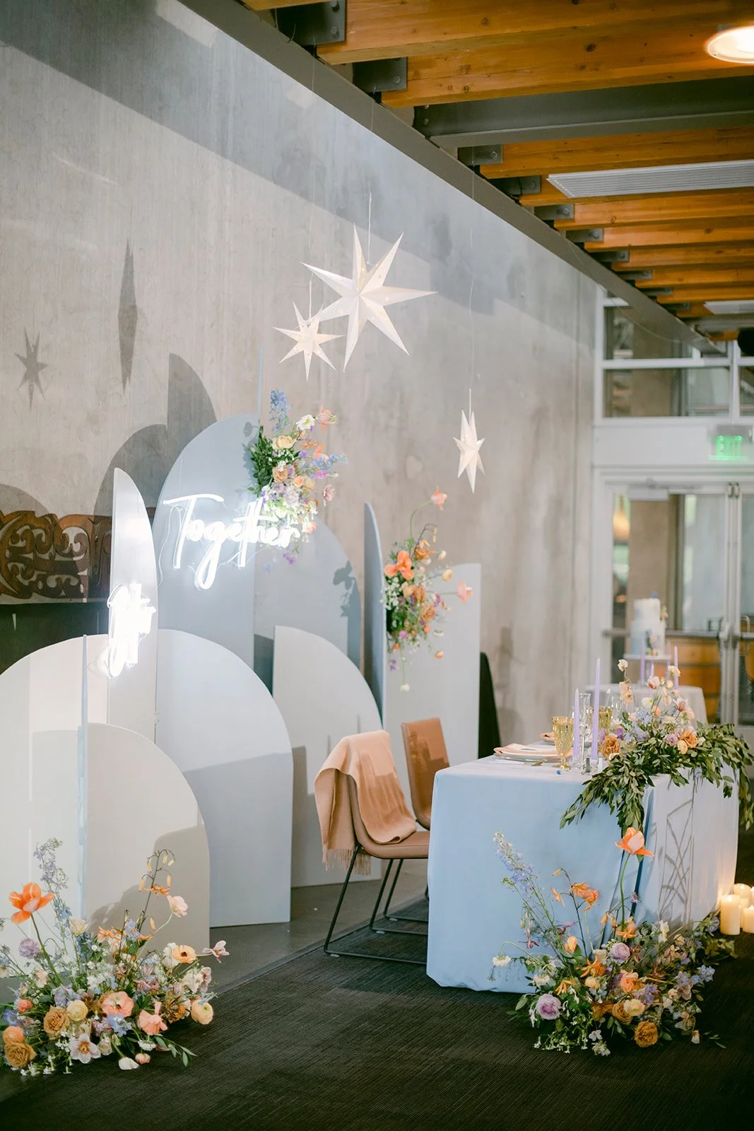 Spring Pastel Wedding Floral Arrangements at Novelty Hill Winery.JPG