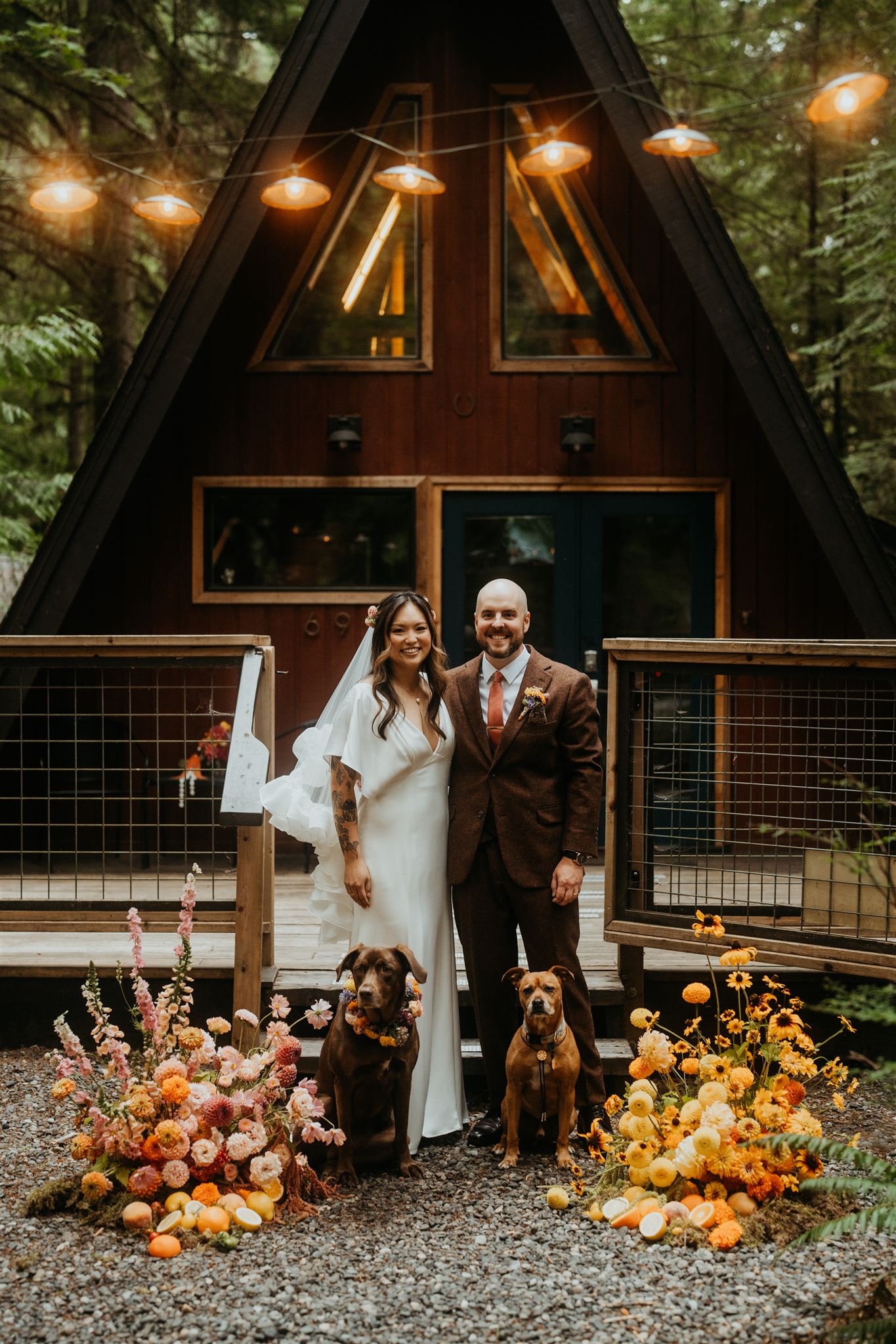 Bride and Groom Elope at A-Frame Cabin on Mount Baker.jpg