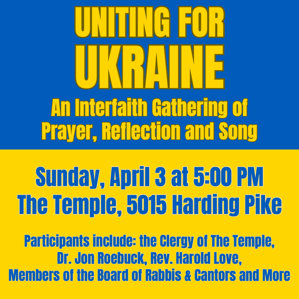 Uniting for Ukraine — The Temple Community Hub