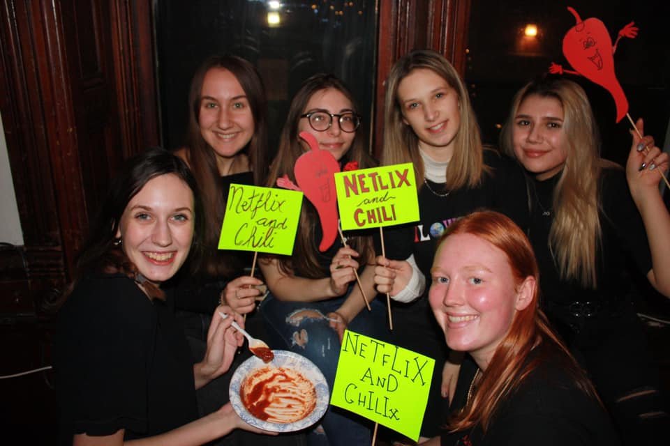 Our Toronto Chapter hosted a Netflix and Chili Night with Theta Delta Chi where all proceeds were donated to The Sick Kids Foundation.