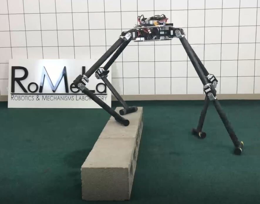  It can apprehend obstacles and navigate over them as well. 