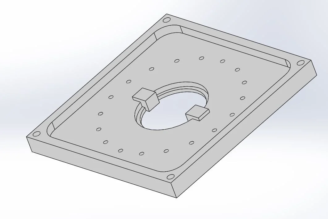  The sprinkler lid at the module base has perforations that allow the inﬂux of water to disperse into a gentler sprinkle.  