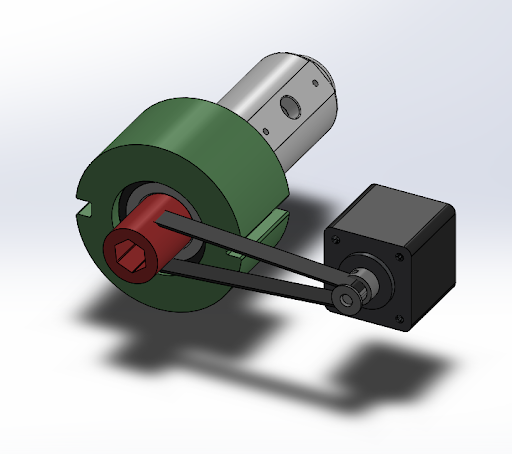 Our pneumatic design proposed modification of Equlibar RVP-H and RVP-L PIP and PEEP pilot pressure regulators with 3D printed parts to allow control using NEMA-17 stepper motors. We designed an adapter to couple the stepper motor to the ¼” hex bol