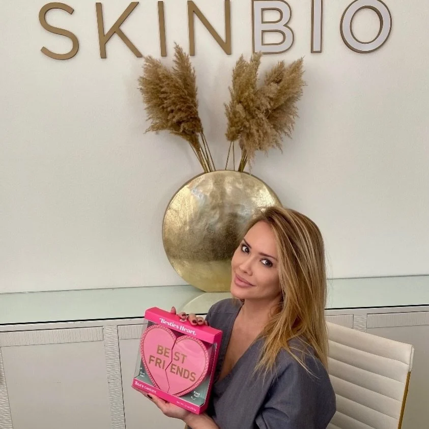 We are all Besties at Skin Bio!🤍
📲Call/Text 818.222.9797 to book your Valentine&rsquo;s Day selfcare appointments 

#bff #seescandies #skinbio #calabasas #valentinesday