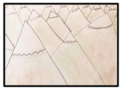  Rocky Mountains Pencil Drawing 